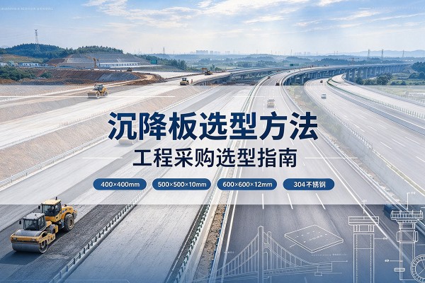 凭祥沉降板选择方法