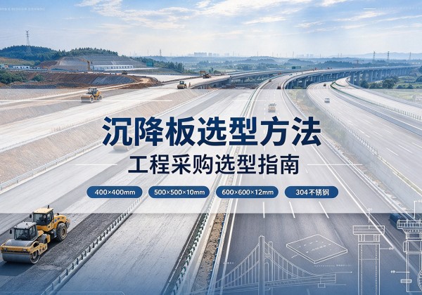 凭祥沉降板选择方法