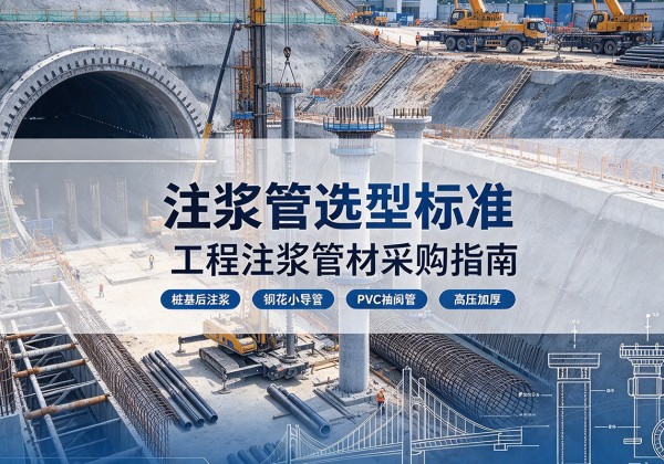 凭祥注浆管选型标准